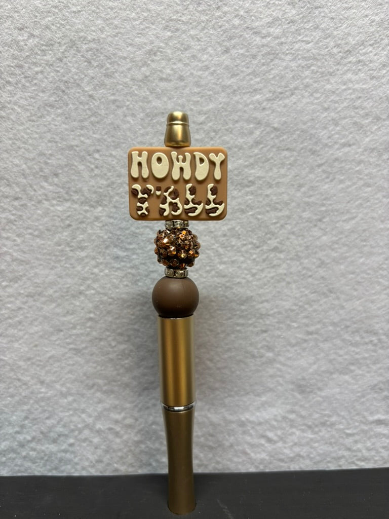 Gold Howdy Y'all